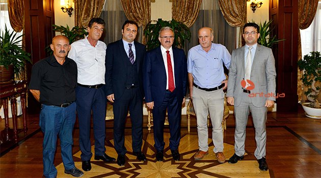 SERİK KARADENİZLİLER DERNEĞİ'NDEN VALİ KARALOĞLU'NA ZİYARET