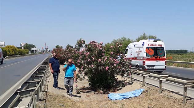 Serik'te kaza: 1 ölü