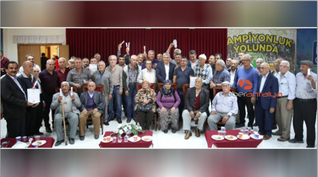 Serik'te tapu sevinci