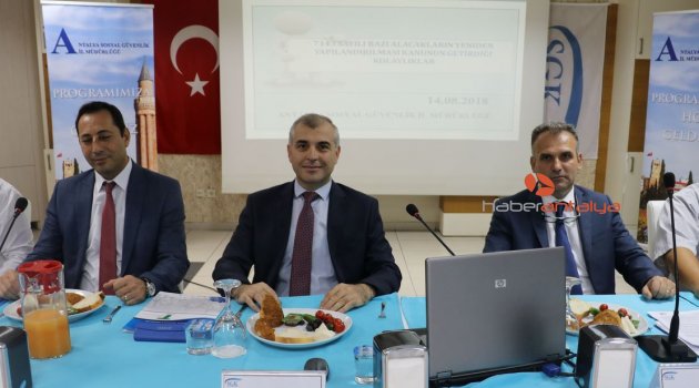 SGK İl Müdürü Deniz: 75 bin kişiye davet gönderdik