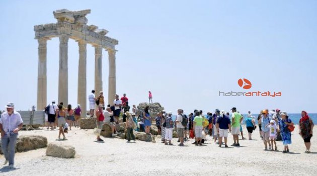 Side'de turist hareketliliği