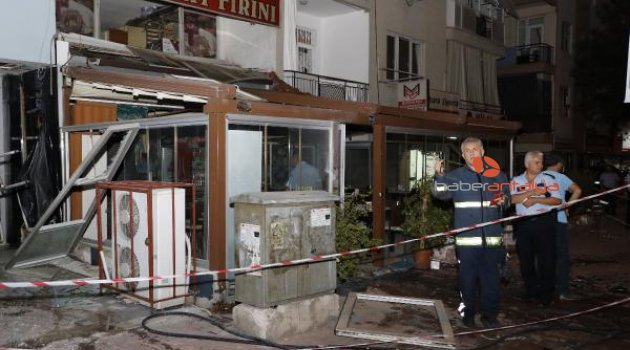 Simit fırınında patlama korkuttu