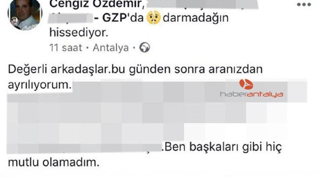 Sosyal medyadan duyurup intihar etti