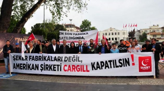 SP'den 'şeker' protestosu