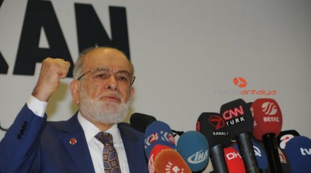 SP'nin cumhurbaşkanı adayı Karamollaoğlu: Toplumsal barışı tesis edeceğiz