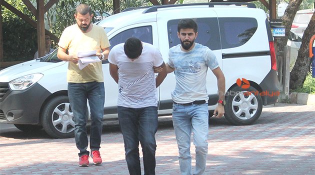 Suçüstü yakalandı, tutuklandı