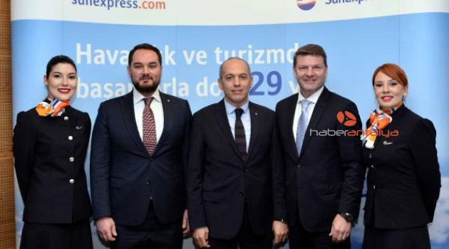 SunExpress'ten 2017 yılında rekor büyüme