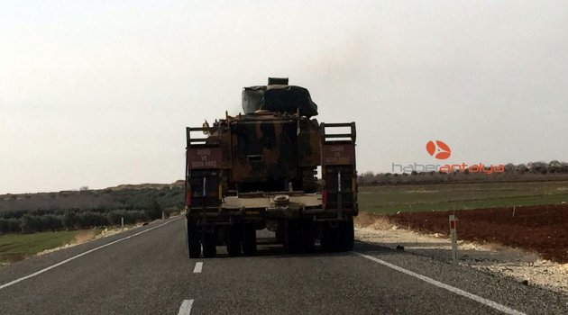 Suriye sınırında askeri hareketlilik