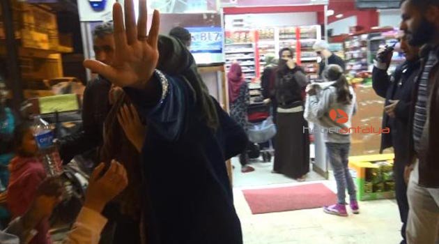Suriyelilerin 'veresiye' 'alışveriş' kavgası
