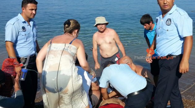 TATİLE GELDİĞİ ADRASAN'DA BOĞULDU