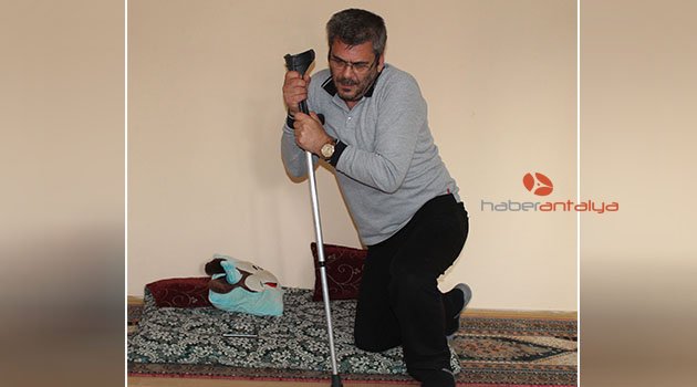 Teknede kaza geçirdi hayatı karardı