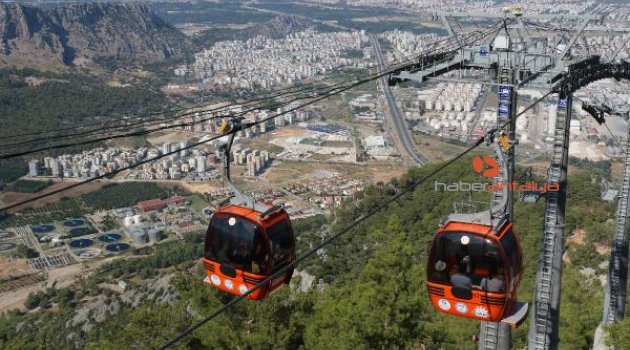 Teleferiği 9 ayda 250 bin kişi kullandı
