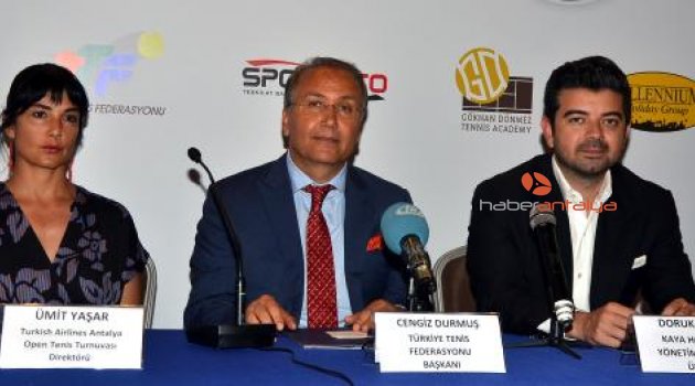 Tenisin kalbi Antalya'da atacak
