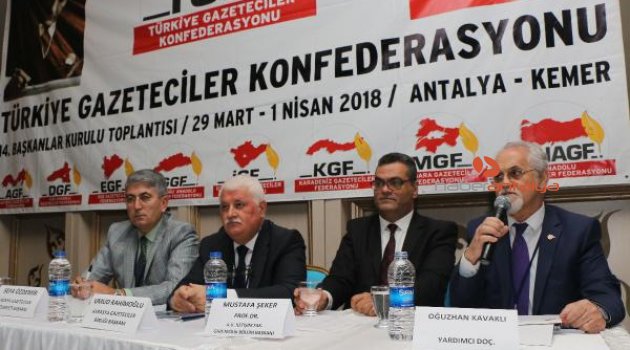 TGK Başkanlar Kurulu Toplantısı, Kemer'de başladı