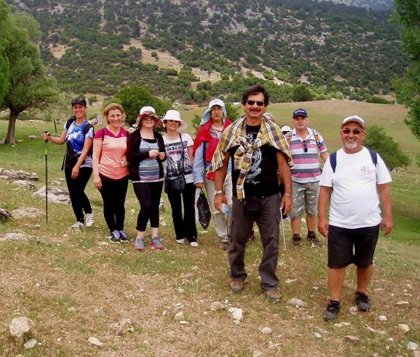 TODOSK ÜYELERİ KEMER'DE YÜRÜDÜ