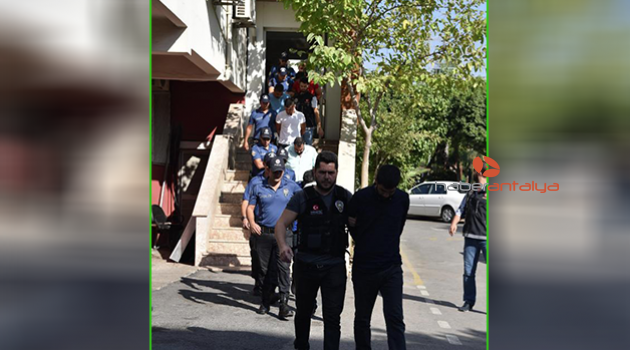 'Torbacı' operasyonunda 14 gözaltı