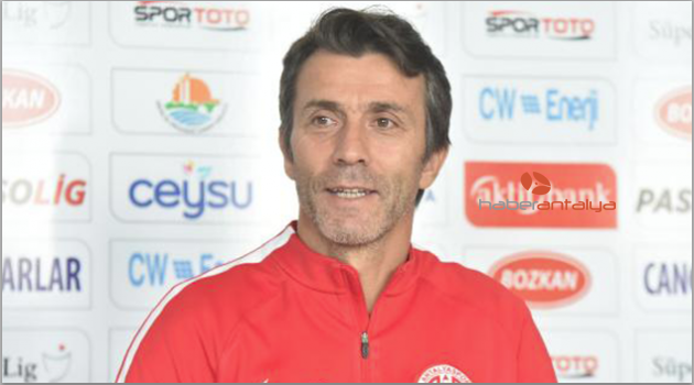 "Trabzonspor maçını kazanmamız gerekiyor"
