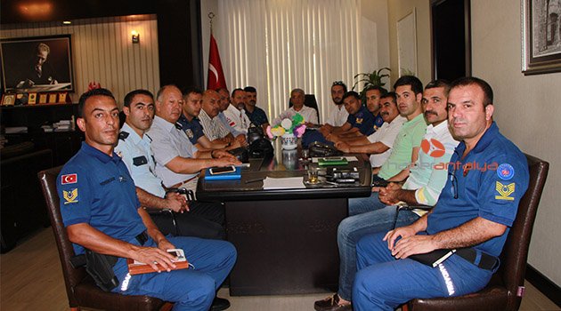 Transanatolia Ralli Raid Yarışı'nın güvenlik toplantısı yapıldı
