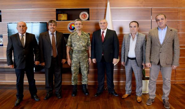 TUĞGENERAL KAYA'DAN ATSO'YU ZİYARET ETTİ
