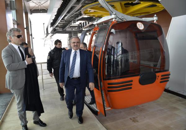 Tünektepe Teleferiğine Başbakan Armağanı