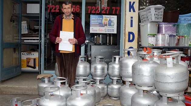 Tüp bayiinden Mehmetçiğe destek