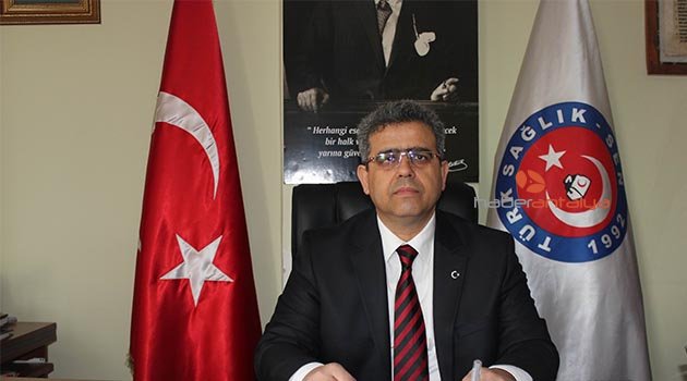 Türk Sağlık Sen Antalya Şubesi'nden açığa alınan aile hekimine destek