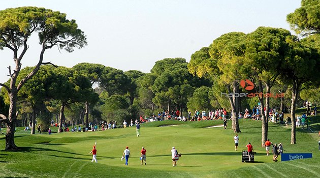 TURKISH AIRLINES OPEN GOLF TURNASI'NDA HEYECAN