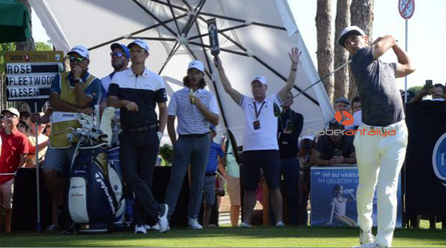 Turkish Airlines Open Golf Turnuvası başladı