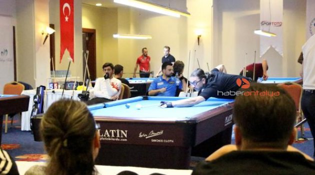 Türkiye Pool Bilardo Şampiyonası başladı