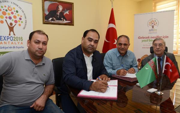 TÜRKMENİSTAN'DA EXPO 2016'DA