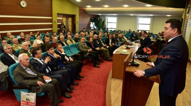 Tütüncü, kentsel dönüşümü anlattı
