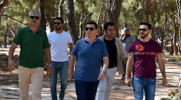 TÜTÜNCÜ: “PARK ORMAN PROJESİ PARMAKLA GÖSTERİLECEK”
