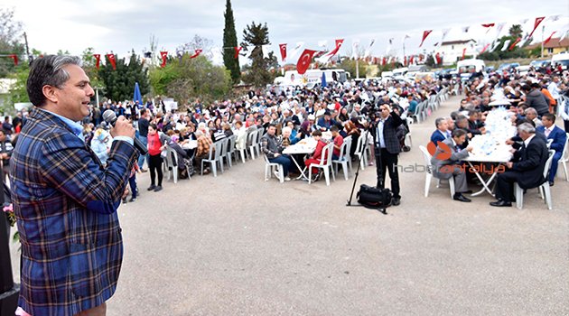 UYSAL, ERMENEK MAHALLESİ’NDE HALK GÜNÜNE KATILDI