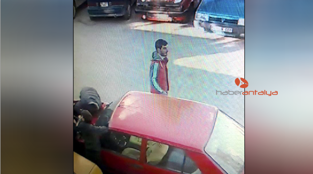 Üzerinde anahtar bırakılan otomobili çaldı