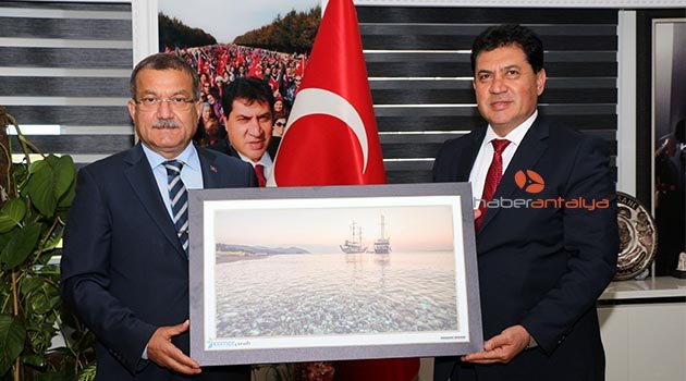 Uzunkaya'dan Kemer'e veda ziyareti