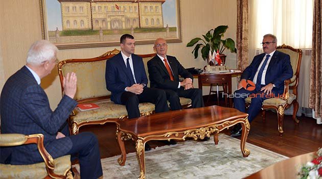 Vali Karaloğlu, 2023 FIBA Basketbol heyetini kabul etti