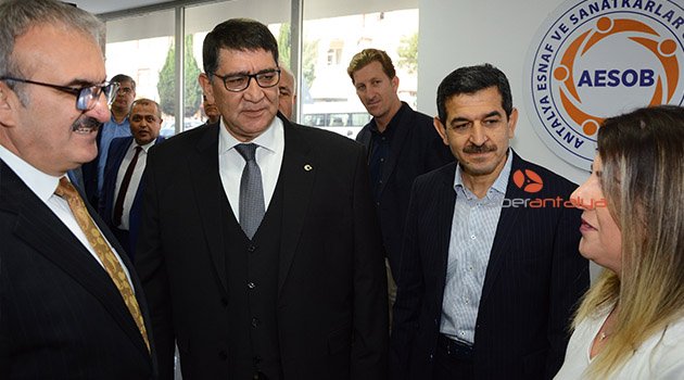 Vali Karaloğlu, AESOB Sicil Bürosunu inceledi