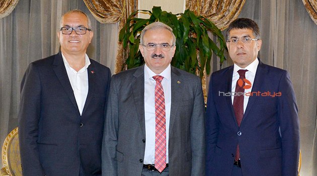 VALİ KARALOĞLU, EXPO GENEL SEKRETERİ'Nİ VE OAİB BAŞKANI’NI KABUL ETTİ