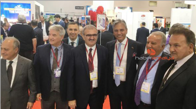 Vali Karaloğlu turizm fuarında