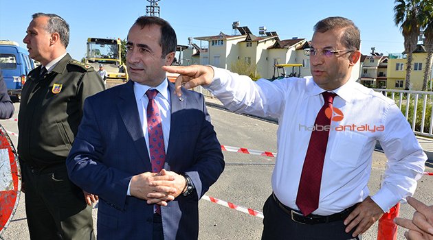 VALİ TÜRKER G-20 GÜZERGAHLARINI İNCELEDİ