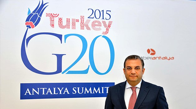 VALİ TÜRKER'DEN G-20 TEŞEKKÜRÜ
