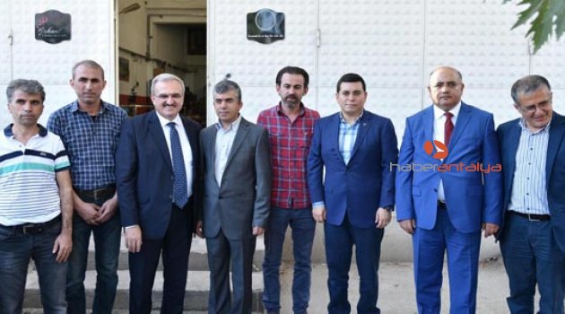 VALİ VE TÜTÜNCÜ ESNAF ZİYARETİNDE