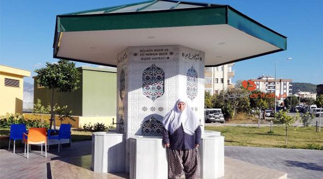 'Vefalı gelin', bir çeşme daha yaptırdı