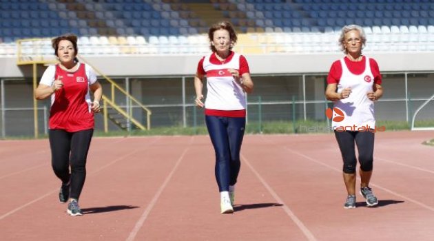 Veteran atletlerden 3 altın, 1 gümüş madalya