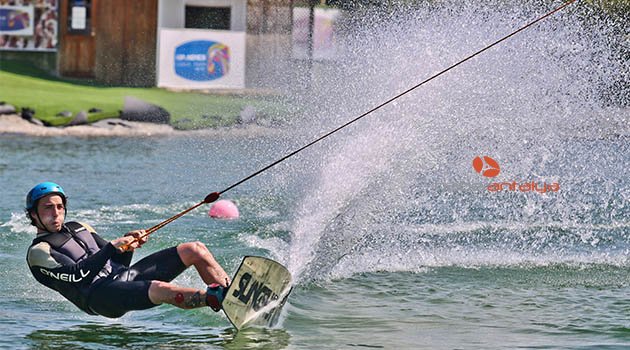 Wake board tutkunları Antalya'da buluşuyor