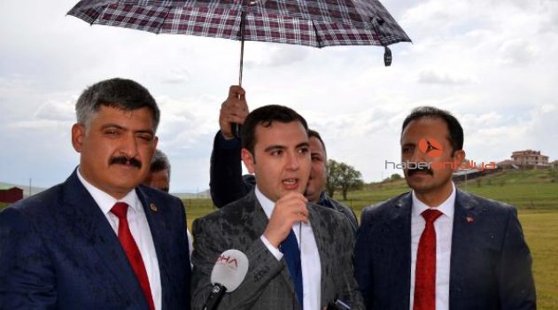 Yağmur duası yapılırken yağış başladı