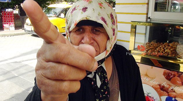 Yakalanan dilenciden gazetecilere tepki