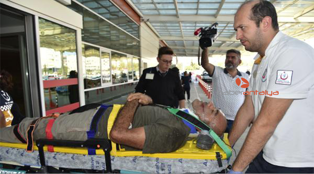 Yamaç paraşütçüsü, 15 metreden düştü