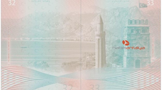 Yeni nesil pasaportlara Antalya’dan 2 görsel