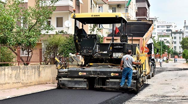 Yenigün'de asfalt çalışmaları son sürat